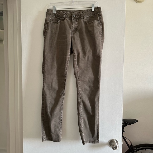 Prana Denim - PrAna Brown/Gray Classic Denim Stretch Jeans size 4/27 Short EUC